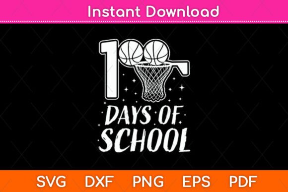 100 Day of School Basketball SVG: Embroidery Review