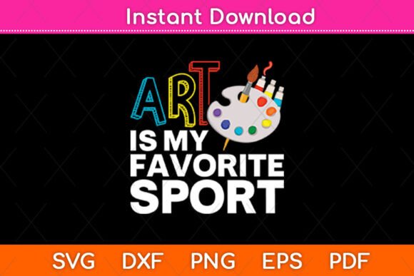 Art is My Favorite Sport: A Creative Embroidery Design