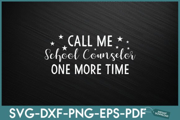 Call Me School Counselor One More Time