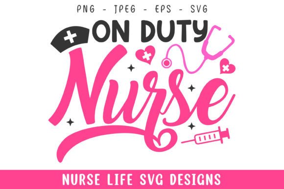 On Duty Nurse Life Designs SVG Review