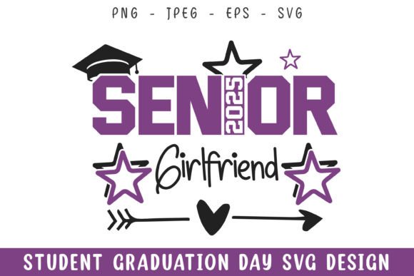 Senior 2025 Girlfriend Graduation Day: A Stitch Test