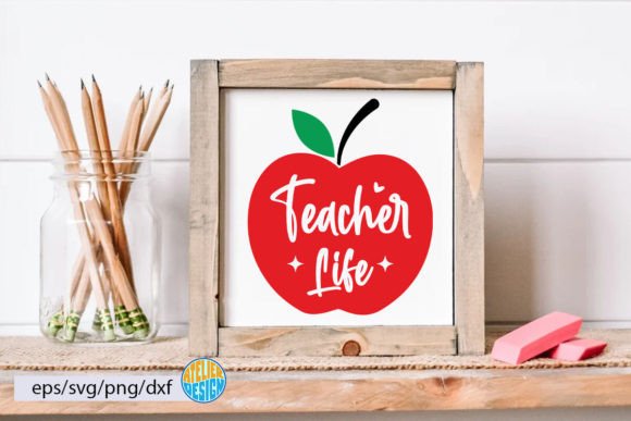 Teacher Life SVG Review: Embroidery & Sign Potential