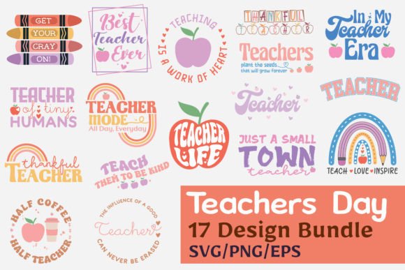 Teachers Day SVG PNG Design Bundle Review